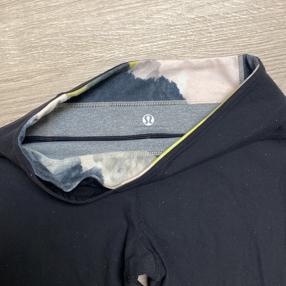Lululemon Black Capris - Picture 4 of 10